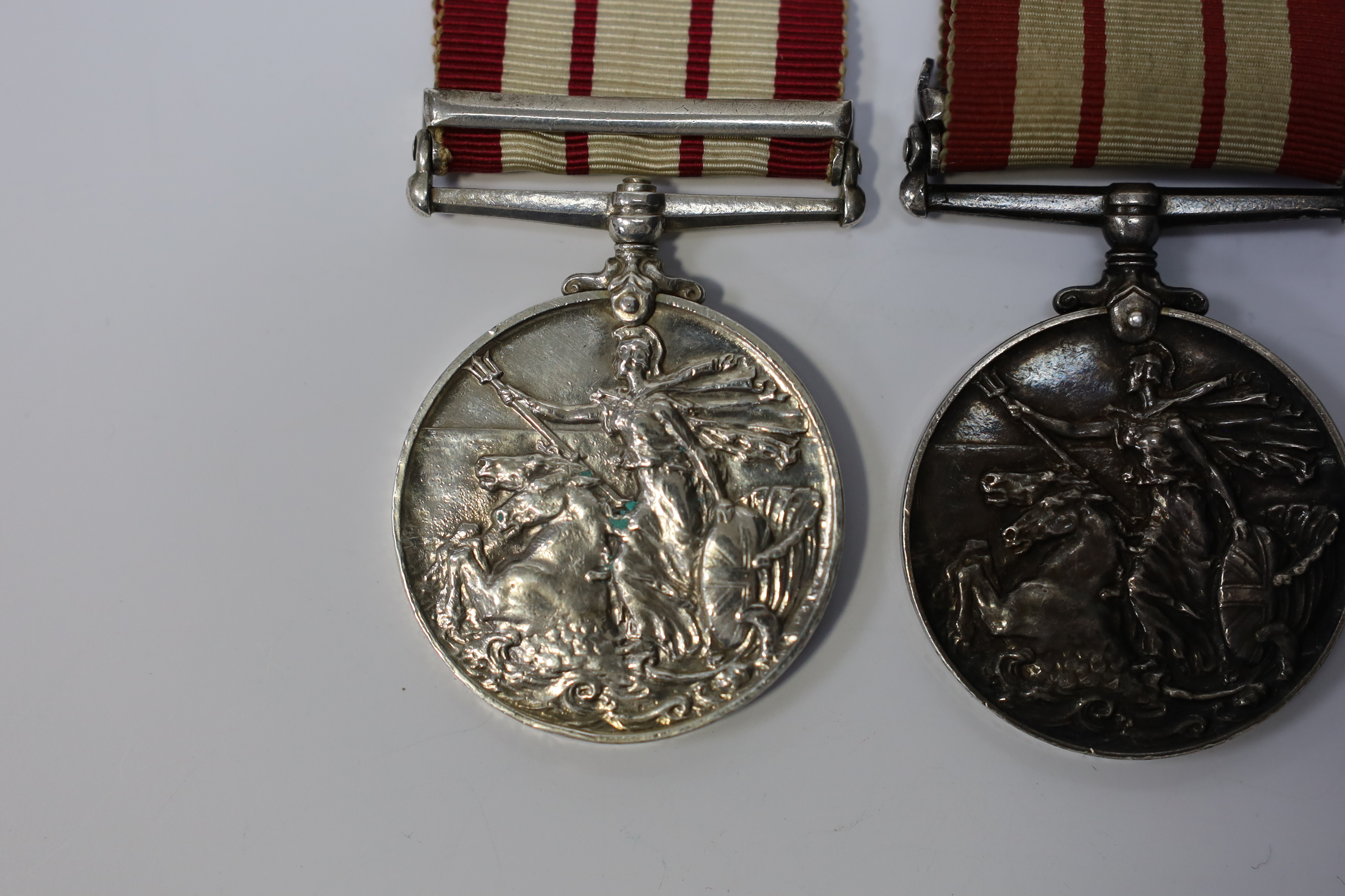 Three Royal Navy General service medals awarded to